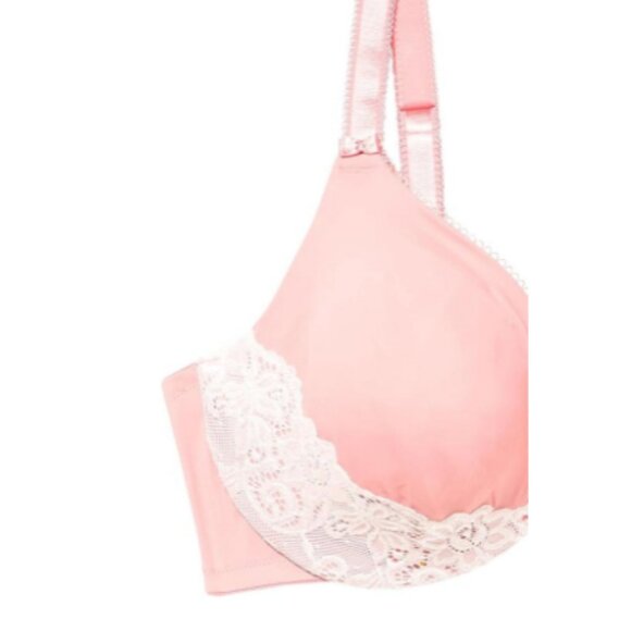 🩷🩷Olga Luxury Lift Underwire Bra 40C NWT Pink - Picture 5 of 7